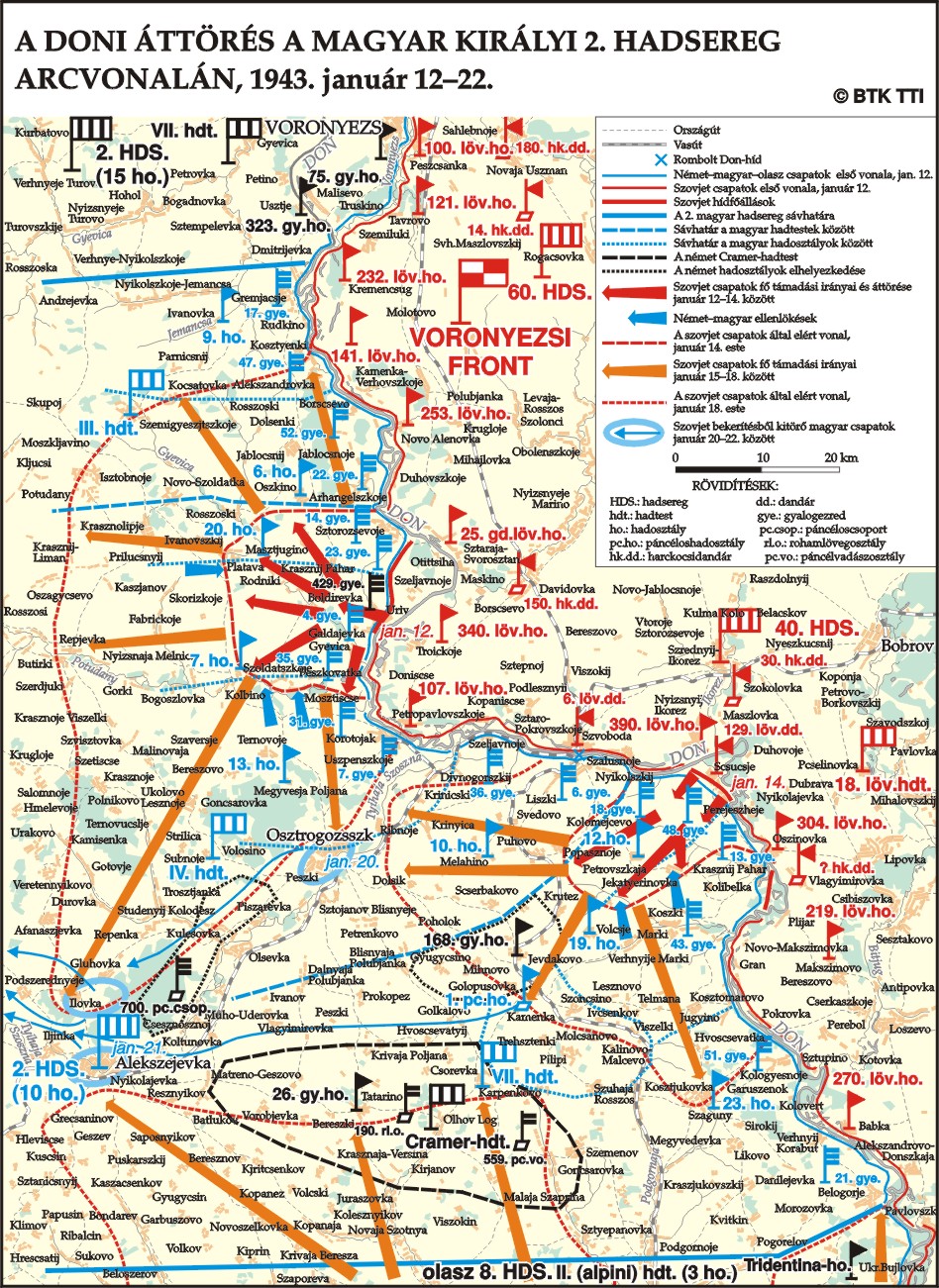 don 1943 térkép